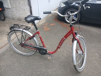 Excelsior Tiefeneinsteig Fahrrad NP 679   26 er In der Farbe Rot Guter Zustand