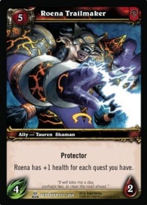 Roena Trailmaker - Servants of the Betrayer - World of Warcraft TCG