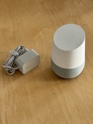 Google Home / Nest Smart Speaker, Sprachgesteuert, Weiß