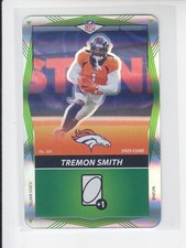 2025 NFL UNO Elite Football Foil SP TREMON SMITH GREEN Broncos #164