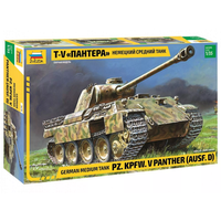 Panther Ausf.D Kit 1:35 Zvezda Kit Mezzi Militari -D- Neues Modell