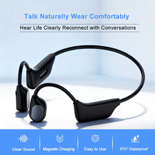 Bluetooth Hearing Aid For The Elderly Bone Conduction Headset for Deafness
