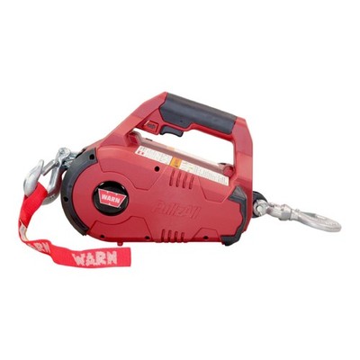 WARN 885001 PullzAll Corded 120V AC Portable Electric Winch with Steel Cable ...