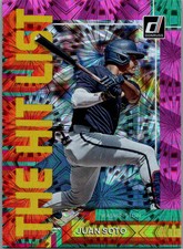 2022 Donruss #THL-2 Juan Soto The Hit List Pink Fireworks