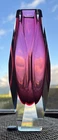 Vintage Murano Pink Sommerso Glass Base