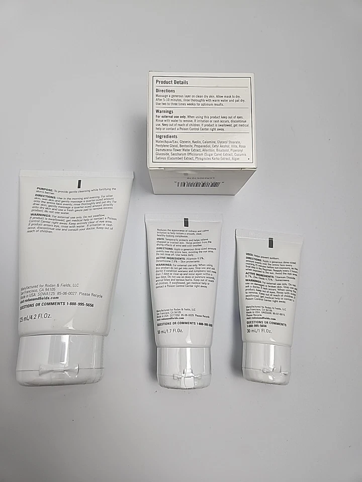 Rodan + Fields Gentle Cream Wash, Sensitive Skin Treatment, Oil Control, Rescue  - Image 2 of 3