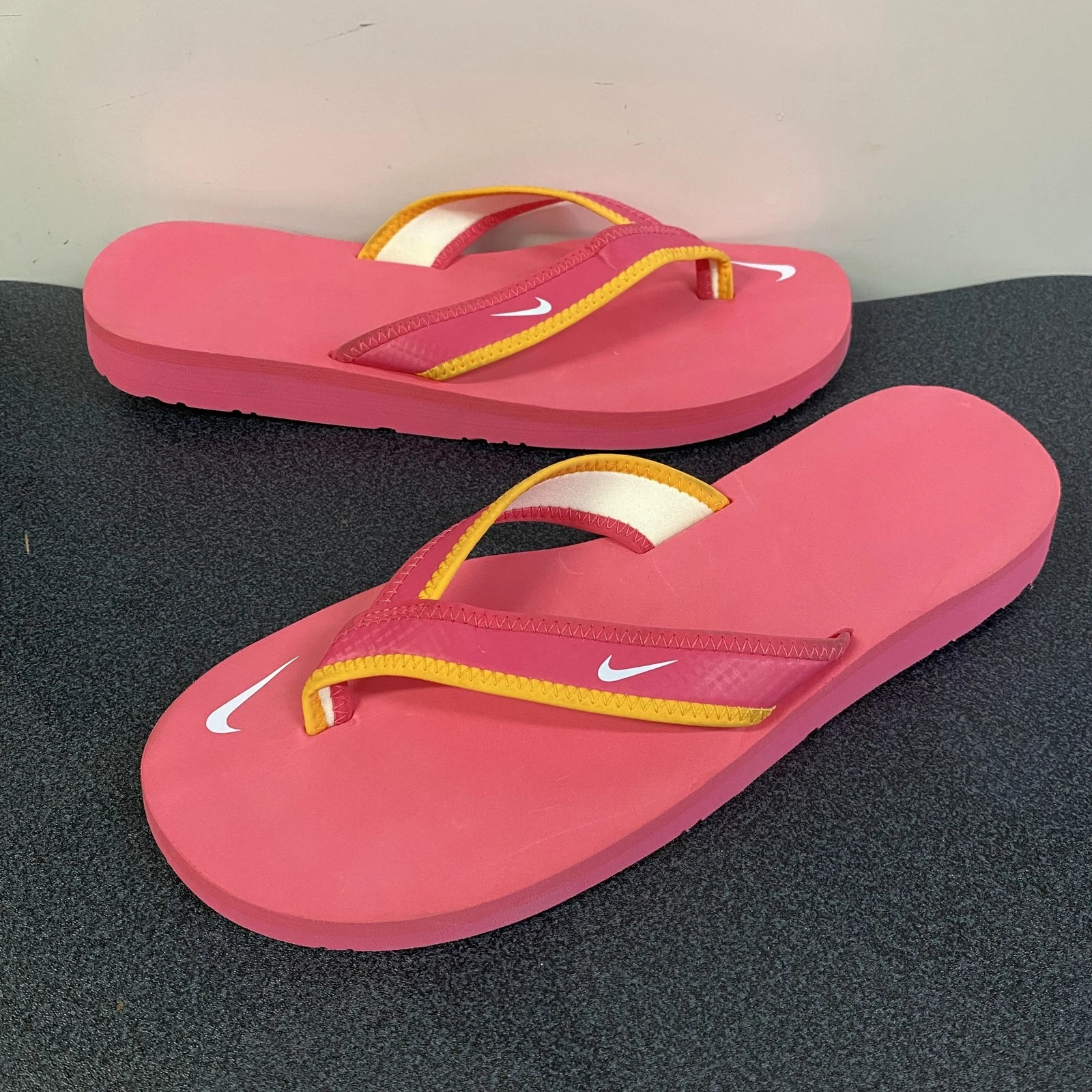 Sandali Nike donna taglia 9 infradito infradito infradito rosa spiaggia vacanze Y2K scarpe