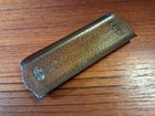 ANTIQUE ROYCROFT Hammered Copper Pen Tray 7" x 2 1/4" Ball Feet MISSION c1920 — photo 2