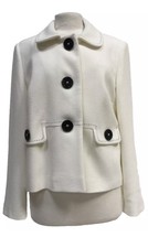 Marks And Spencer Ladies Ivory Blazer Uk Size 16 Brand New Women's Clothing