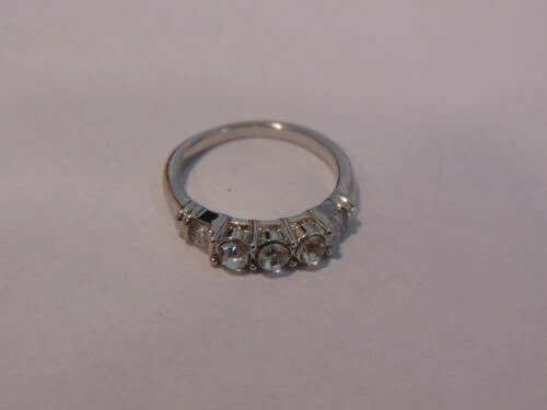 Diamonique Cubic Zirconia White Gold Filled Fashion Jewelry