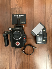 RED Raven 4.5K DSMC2 Cinema Camera, EF Mount, Full Set Up Ready To Shoot