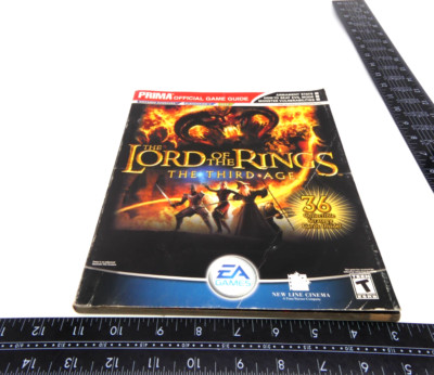 The Lord of the Rings Third Age Strategy Game Guide Book Xbox PS2 Gamecube