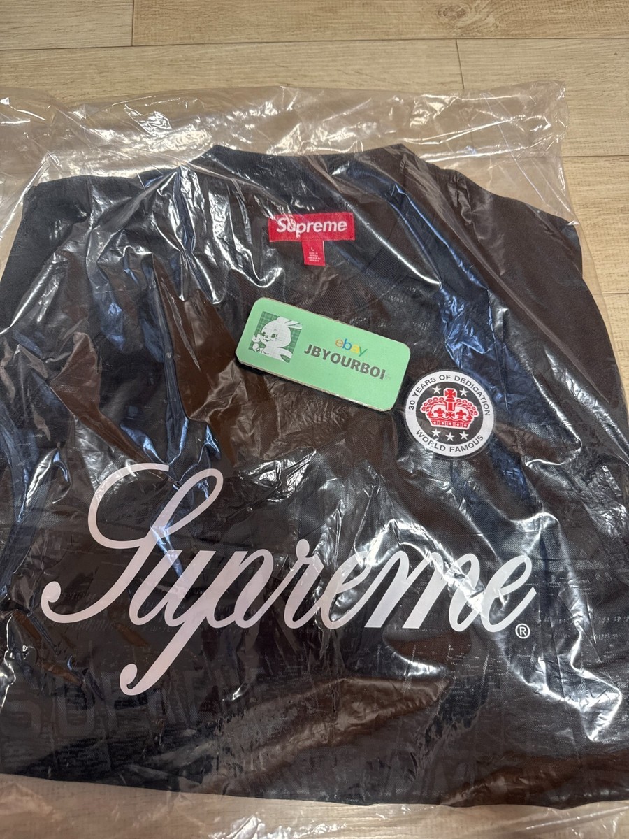 Supreme Jacquard Soccer Jersey Black L/XL | eBay Supreme Jacquard Soccer Jersey Black L/XL | eBay