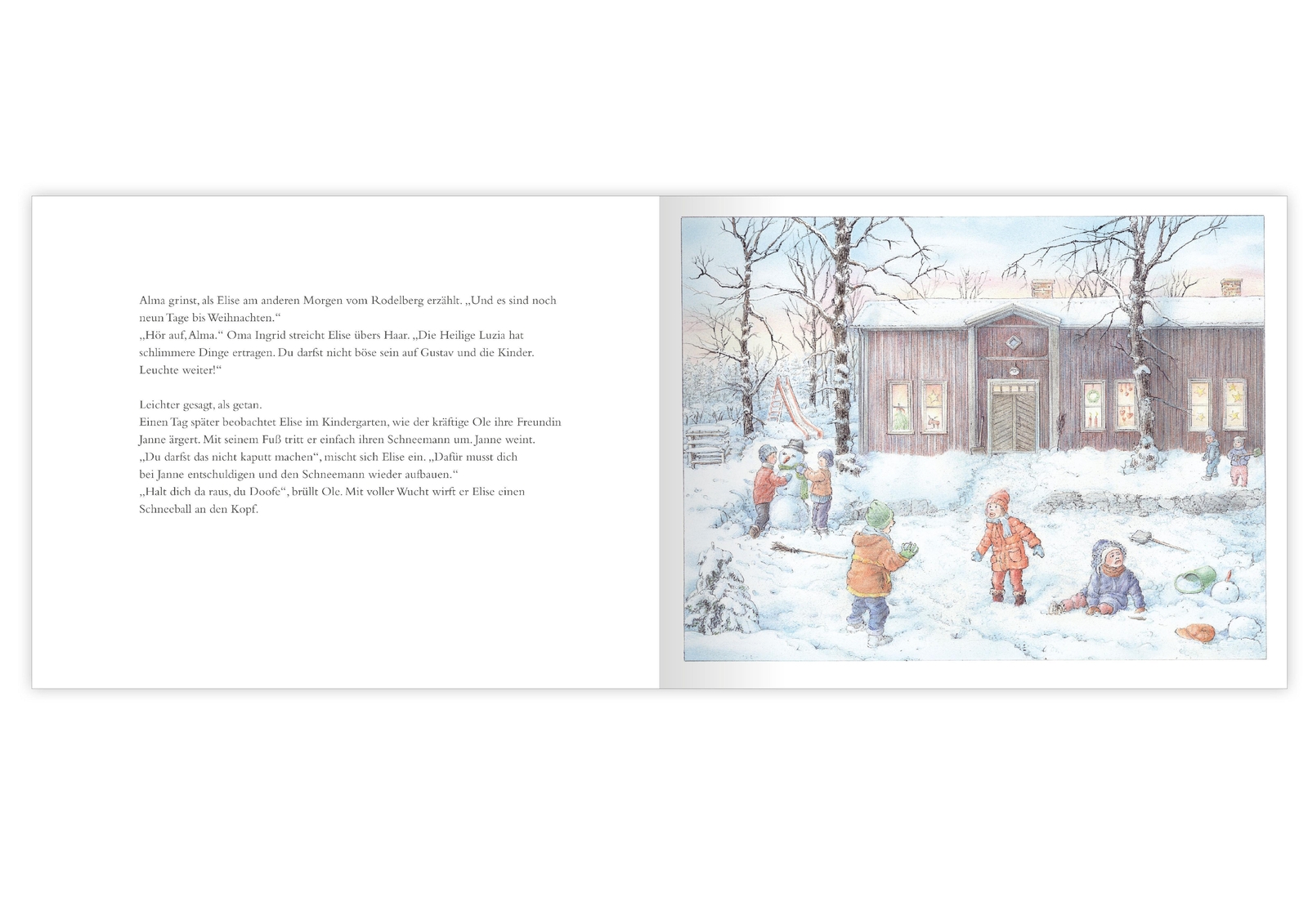 Thumbnail - Kleine Luzia Die Längsten Elf Tage Bis Weihnachten Barbara Rose Buch