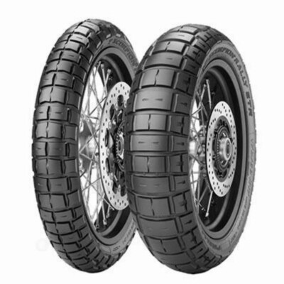SATZ MOTORRADREIFEN PIRELLI SCORPION RALLY STR 110 70 R 17 54 H 160 60 R 15 67 H