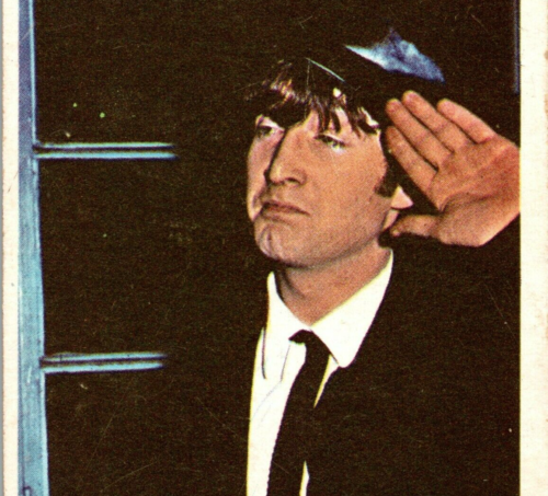 1964 Beatles Diary Cards #29A John Lennon TOPPS TCG Paul Speaking - Picture 1 of 3