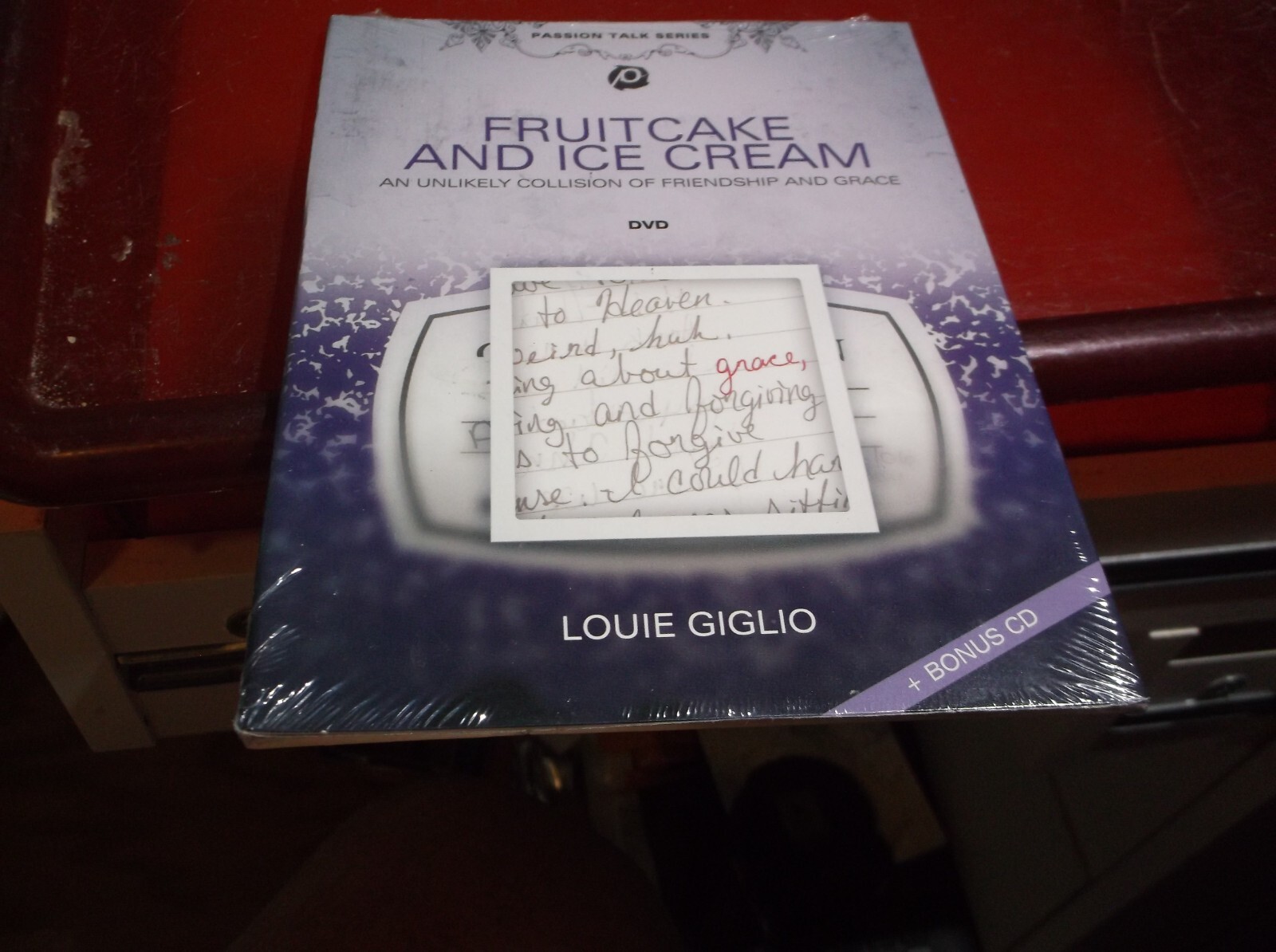 Louie Giglio Fruitcake And Ice Cream (DVD, 2008, 2Disc Set, DVD/CD