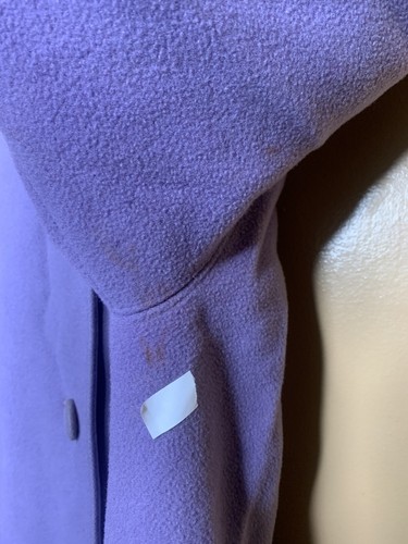 Unbranded Women's Size 4 Coat Double Breast Button Up Purple Mid Length - Picture 13 of 24
