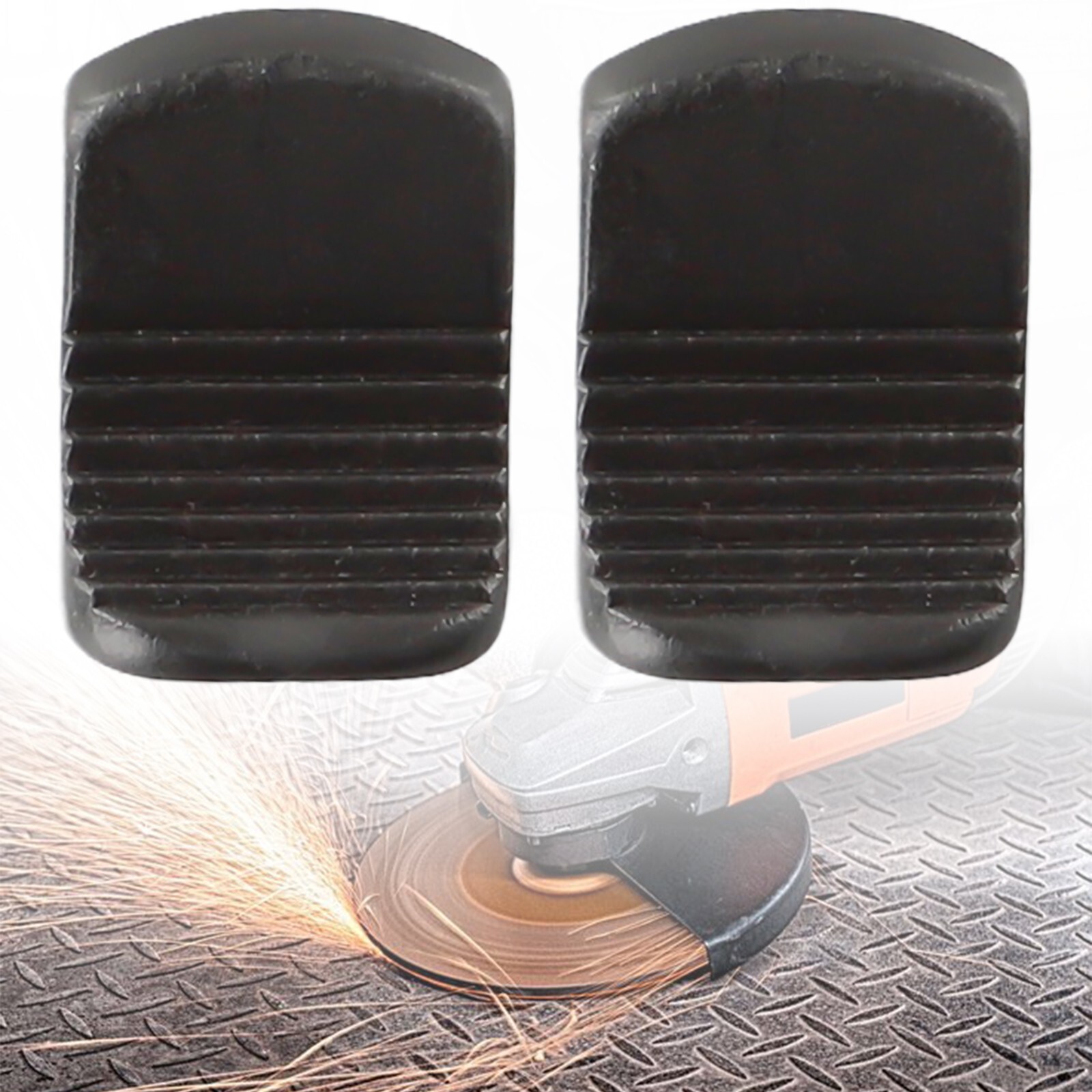 Lot De 5 Boutons D'interrupteur Pour Meuleuse D'angle Bosch GWS6-100 - Noir - Neuf
