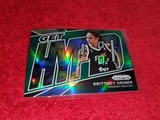 2022 PRIZM WNBA #9 BRITTNEY GRINER GREEN GET HYPED SP
