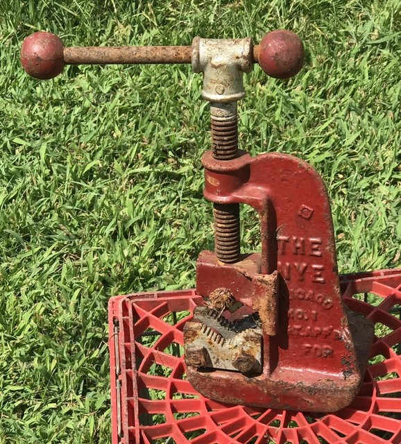 Pipe Vise NYE No.1 Antique Iron eBay
