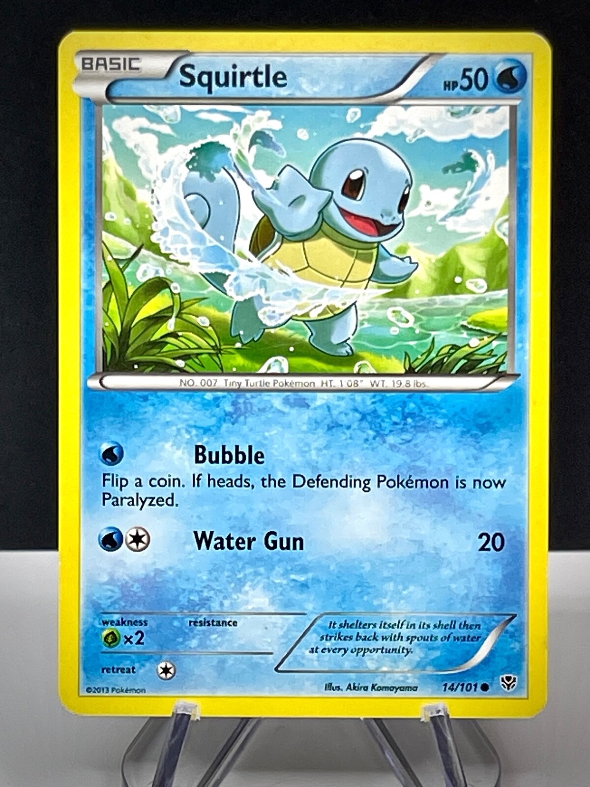 Pokémon TCG Squirtle Plasma Blast 14 Regular Common