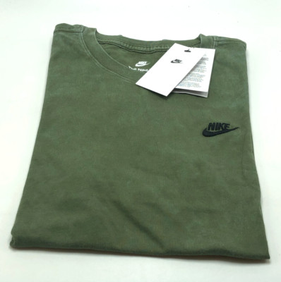 *NEW* Men NIKE ESSENTIAL SPORTSWEAR CLUB TEE OLIVE  (HJ0732 222), Sz SM - 2XL  