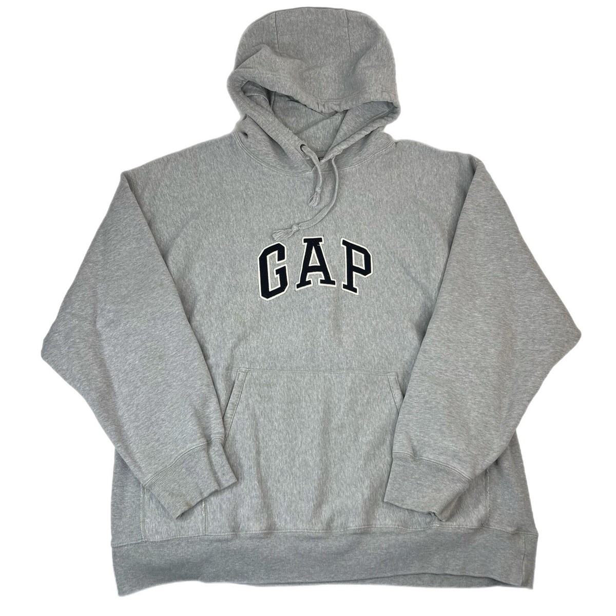 Vintage 90s GAP Script Hoodie Sweatshirt Gray MADE IN RUSSIA Vintage 90s GAP Script Hoodie Sweatshirt Gray MADE IN RUSSIA