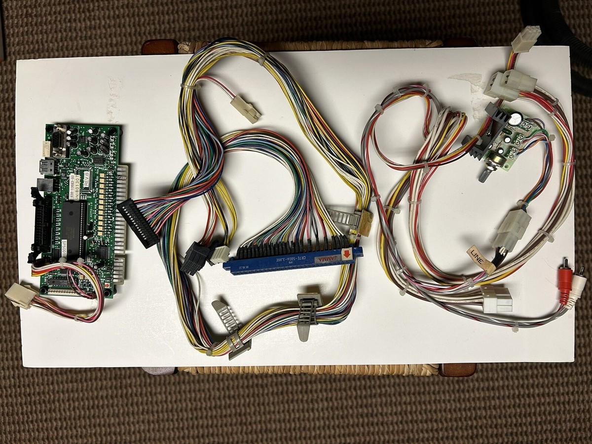 国内外の人気が集結 for Board I/O JVS/JAMMA Sega NAOMI Blast w/ 838-13683-93 筐体、コントロールパネル