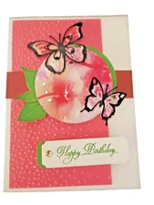 Stampin Up BUTTERFLY PINK Card Kit (4) with Options