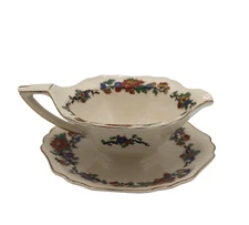 John Maddock Sons Minerva Gravy Boat Art Deco ~ 1920's