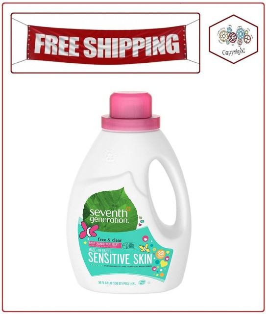 Seventh Generation Baby Natural Laundry Detergent (50 fl. oz.) eBay