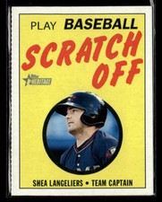 2020 Topps Heritage Minor League #23 Shea Langeliers 1971 Scratch Off card
