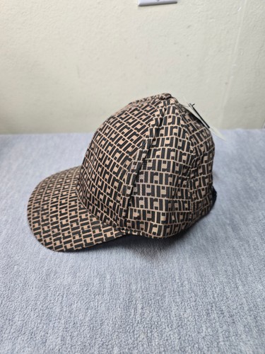 River Island Brown Hat All Over Print - Picture 2 of 7