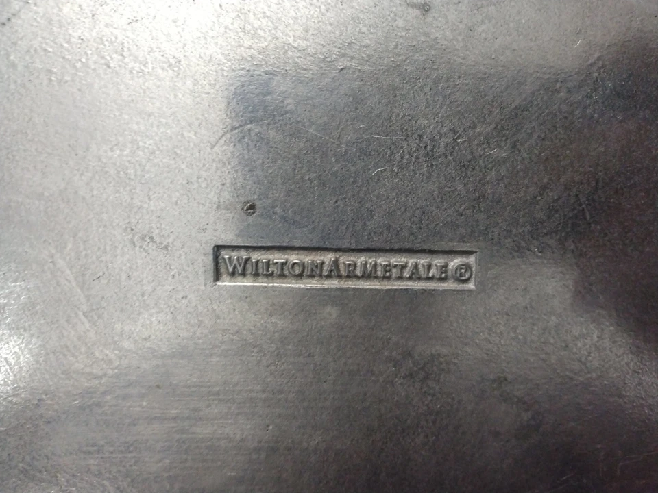 Wilton Armetale Ohio State University NCAA  Bread Platter Serving Dish Pewter - Image 3 of 4