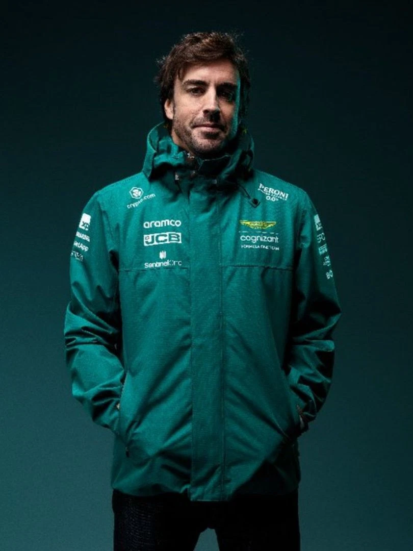 Fernando Alonso jacket Aston Martin jacket Formula One