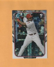Maikel Franco Philadelphia Phillies 2015 Bowman Chrome Farm's Finest Minis 7S
