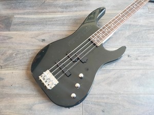 1990 S Fernandes Pj 60 Medium Scale Electric Bass Guitar Black Ebay