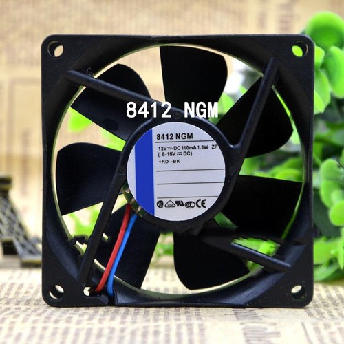 Used and tested ebmpaps 8412NGM 12V 1.3W 8CM High temperature resistance fan - 第 4/7 張圖片