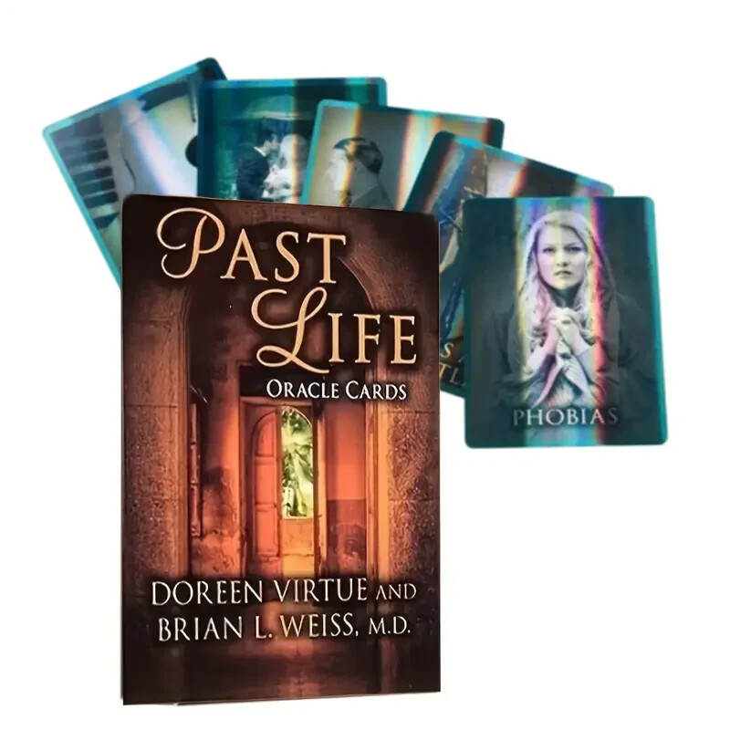 New 1 pack, Past Life Oracle Cards, Prophecy Fate Divination Deck, metaphysical