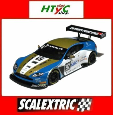 Scalextric Aston Martin Vantage GT3 #97 NBO Blancpain 2017 SCX