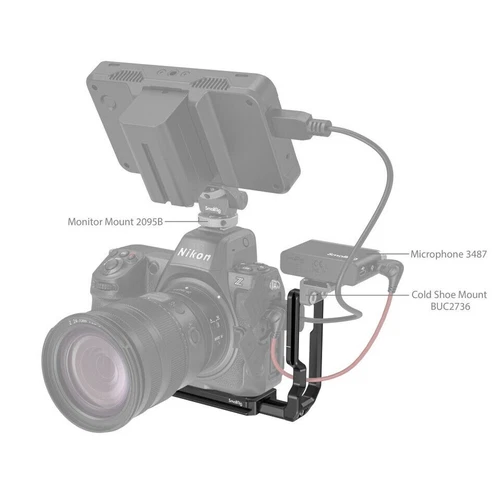 SmallRig Z 8 L-Bracket for Nikon Camera Quick Release L-Shape Mount Plate - Bild 6 von 9