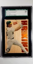 1996 Fleer Ultra HR King 7 Mark Mcgwire Insert Oakland A's SGC 9 / 96 Mint POP 2