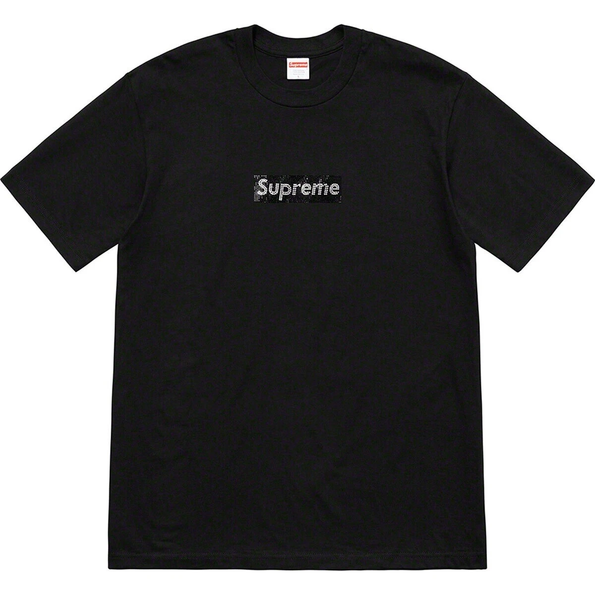 Tee shirt Supreme Swarovski Box Logo SS19 (SS19T1) homme taille M