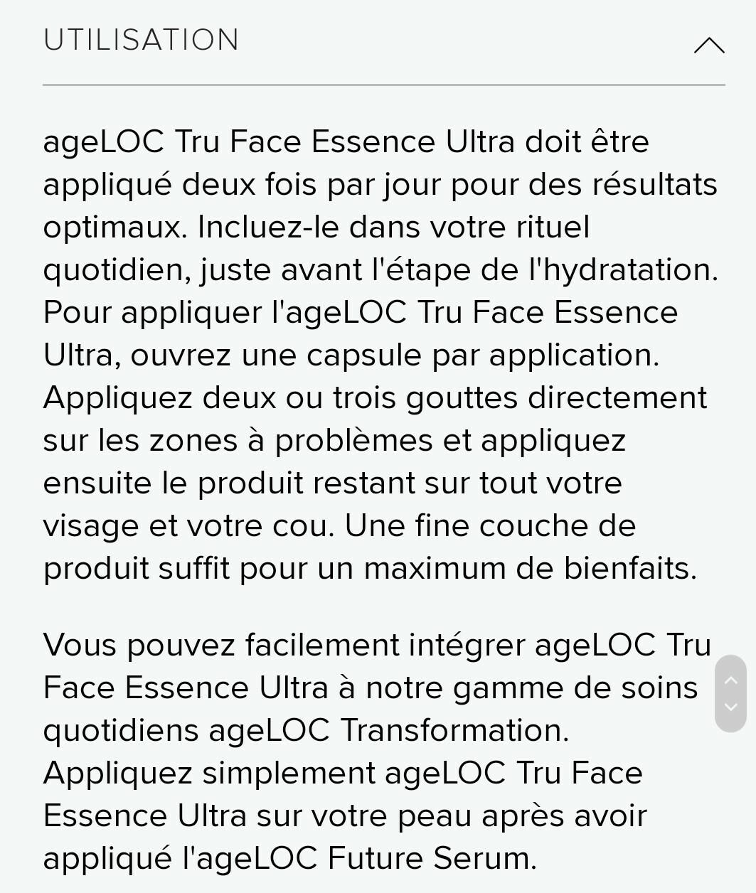 AgeLOC Tru Face Essence Ultra Nu Skin élixir de jeunesse suprême en capsules - 2