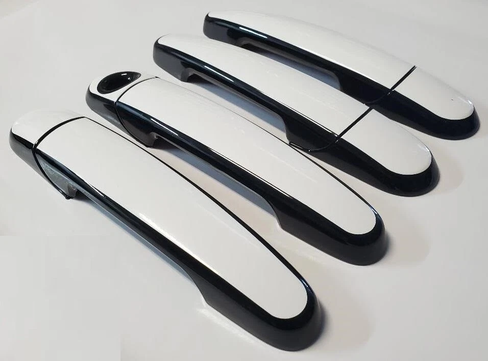 Superposiciones de manija de puerta personalizadas cromadas o negras Ford Taurus 2010-2020 TÚ ELIGES CLR  Foto 4 de 4