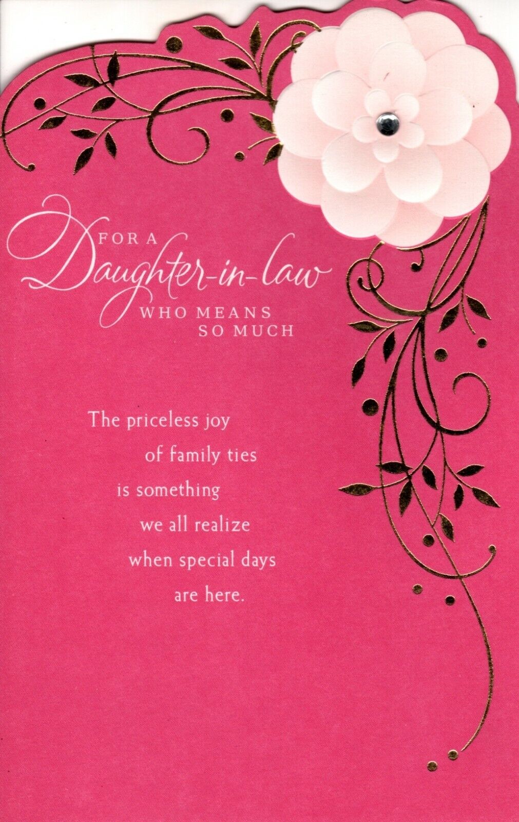 Mother Pink Greeting Card