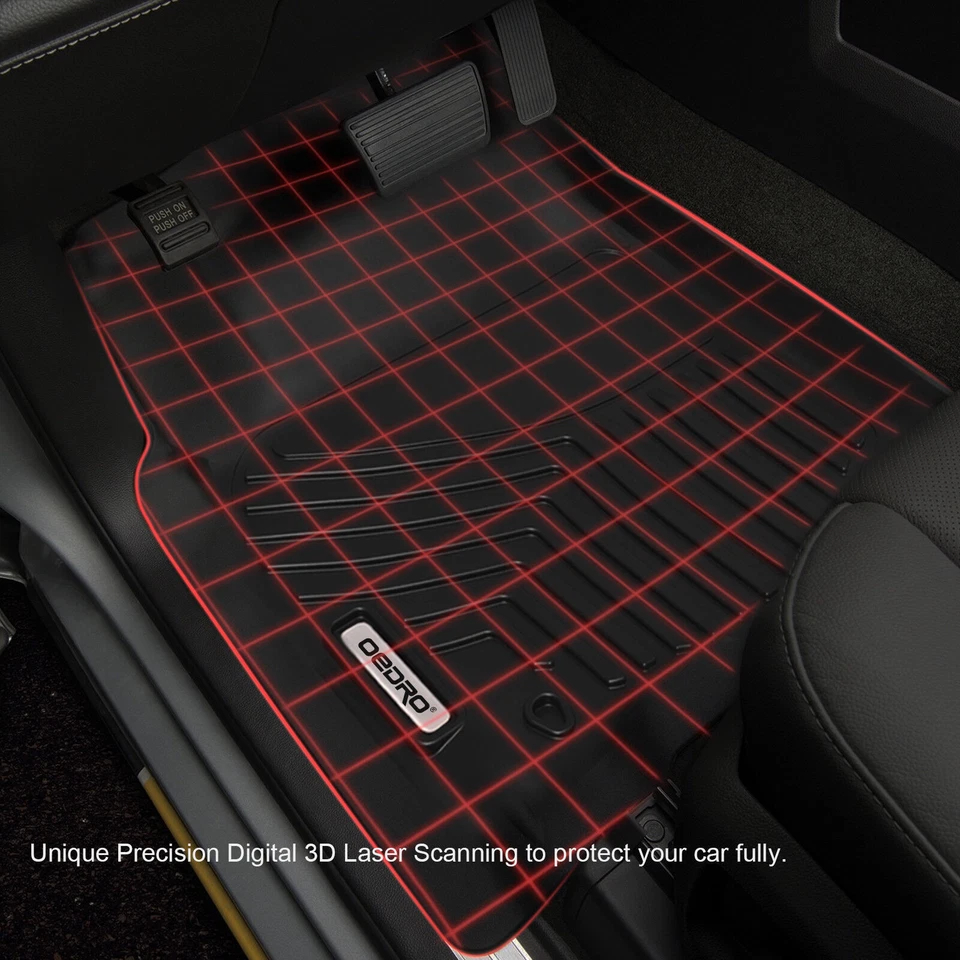 Floor Mats All-Weather 2 Row for 2012-2016 Impreza 2016-2017 Subaru Crosstrek Foto 4 de 4