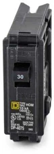 New Square D Homeline HOM130CP HOM130 1P 30 Amp 120/240V Plug In Circuit Breaker
