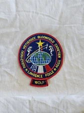 Vintage STS-86 Space Shuttle Atlantis Embroidered Patch Sept 1997